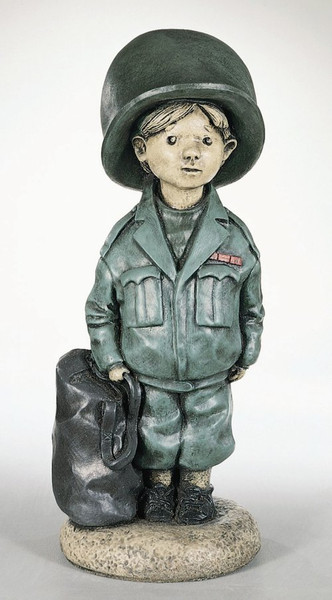 Little Dreamers Soldier Henri Cement Boy Helmet Duffle Bag Sweet
